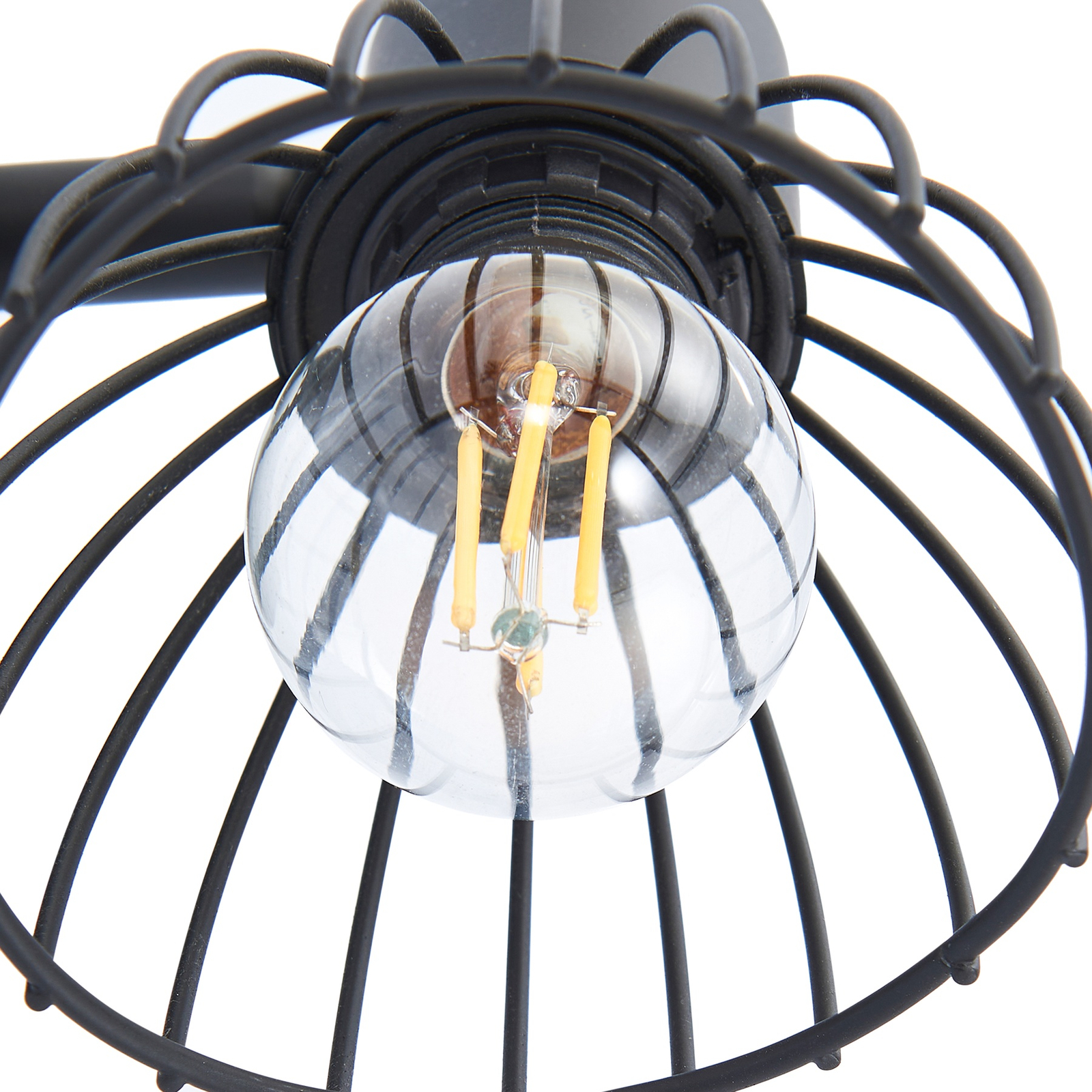 Piena Ceiling Lamp Black - Lindby
