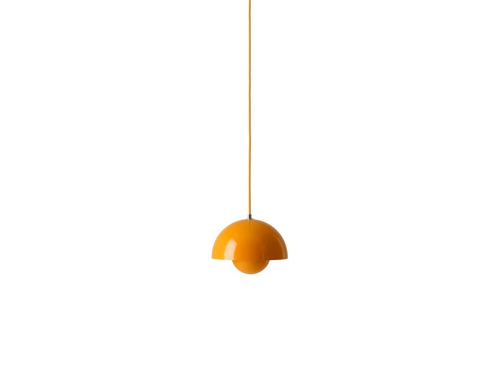 Flowerpot VP1 Candeeiro Suspenso Mustard - &Tradition