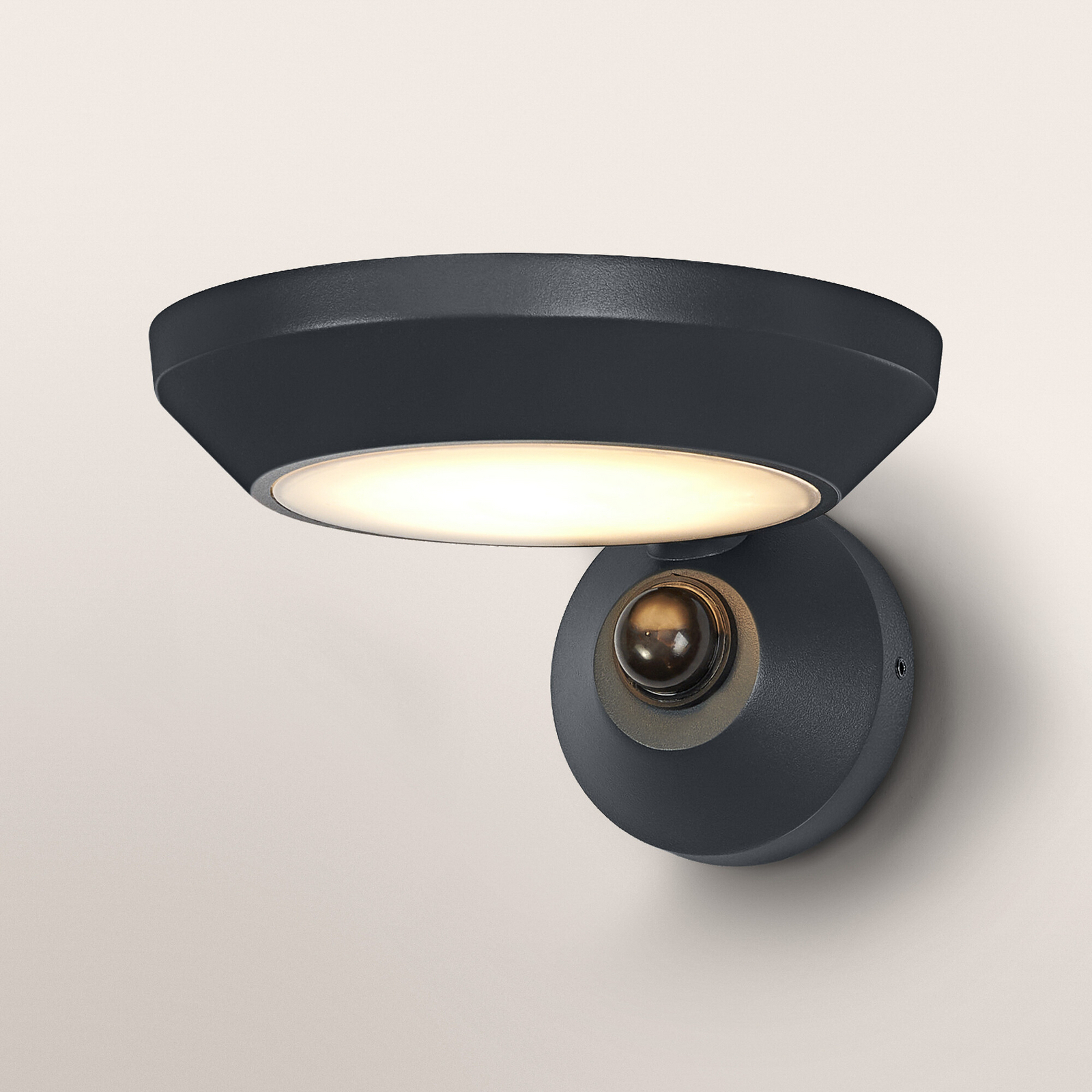 OSRAM LED-ulkoseinälamppu ENDURA STYLE, harmaa, 18 cm, IP65 OSRAM LED-ulkoseinälamppu ENDURA STYLE, harmaa, 18 cm, IP65