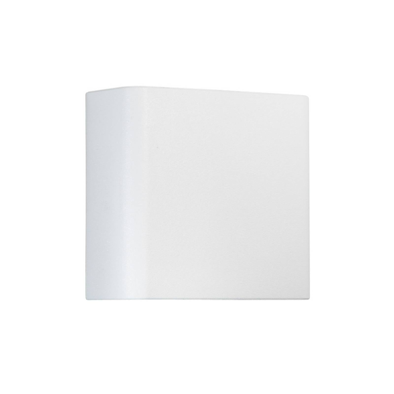 LED-Außenwandlampe KLEIN, weiß, Breite 11 cm, Kunststoff