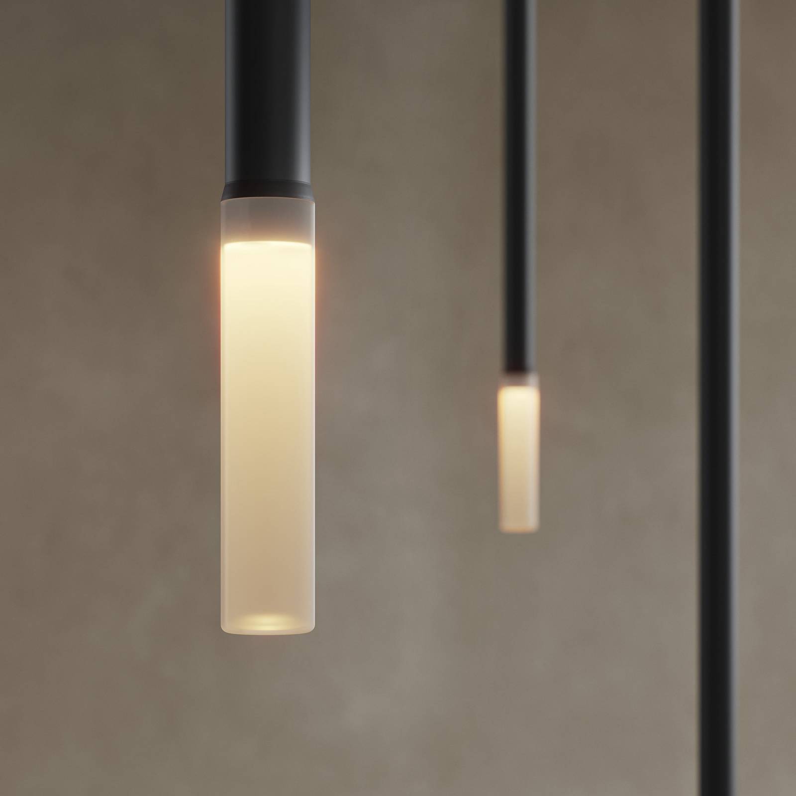 Karman Żyrandol LED BOOM, czarny, metal, Ø 90 cm 22-płytkowy.