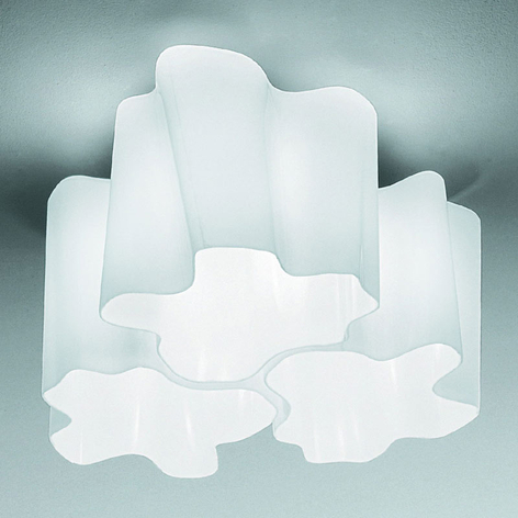 Artemide Logico plafonnier à 3 lampes 45 x 45 cm