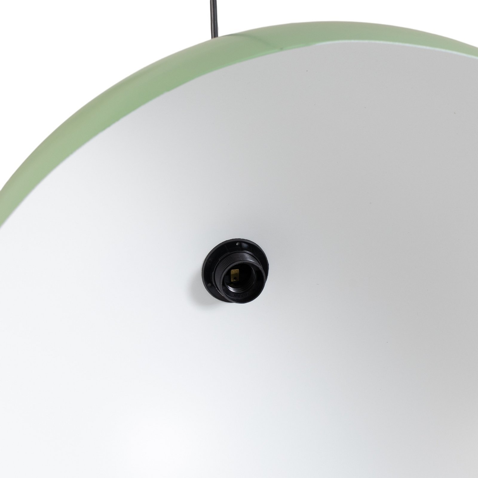 Viseća svjetiljka Kure, mint zelena, metalna, Ø 60 cm, E27