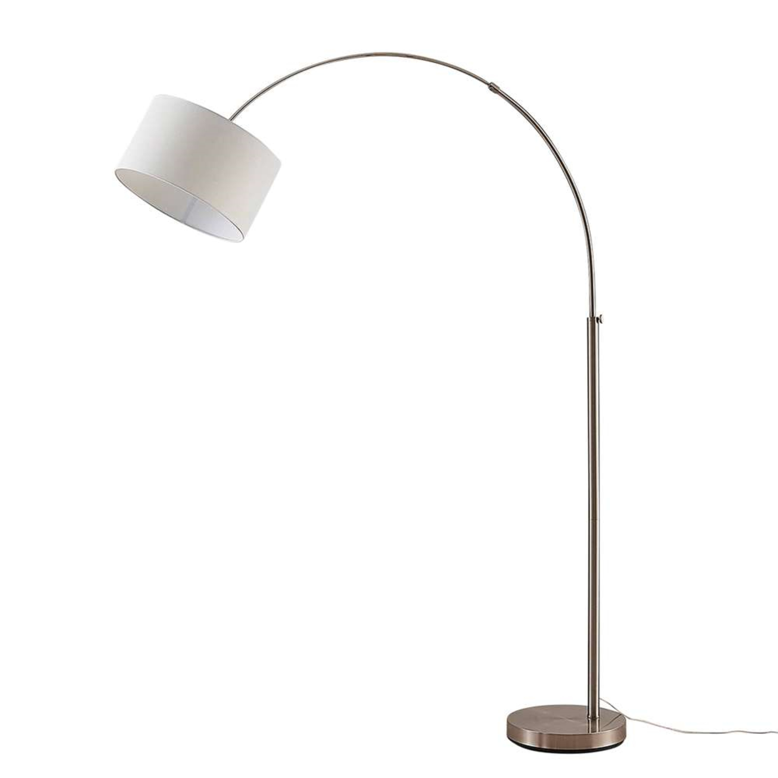 Railyn Floor Lamp Cream/Nickel - Lindby