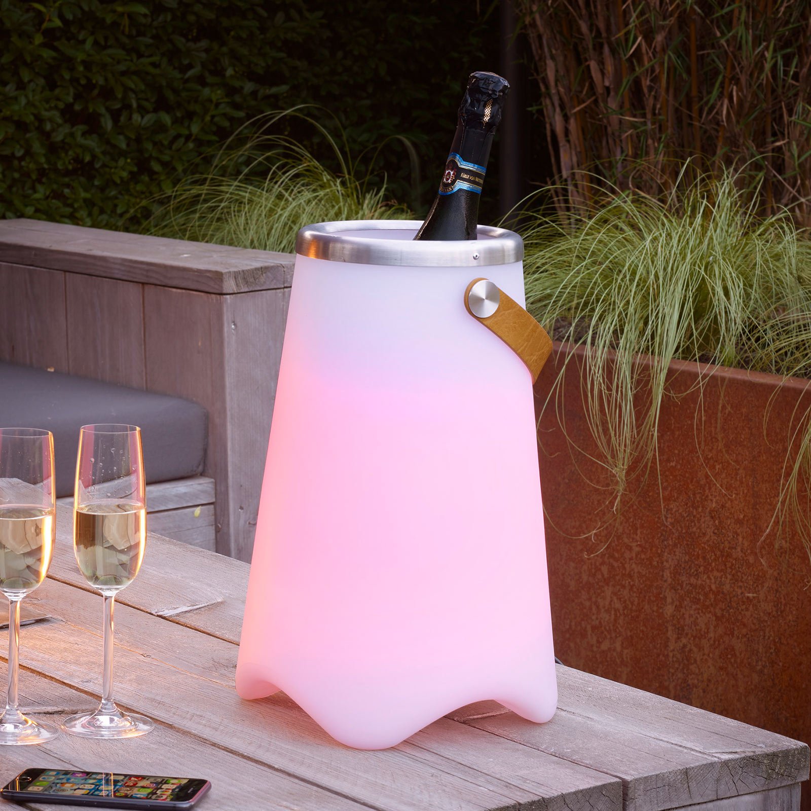 Jamaica LED table lamp with Bluetooth speaker