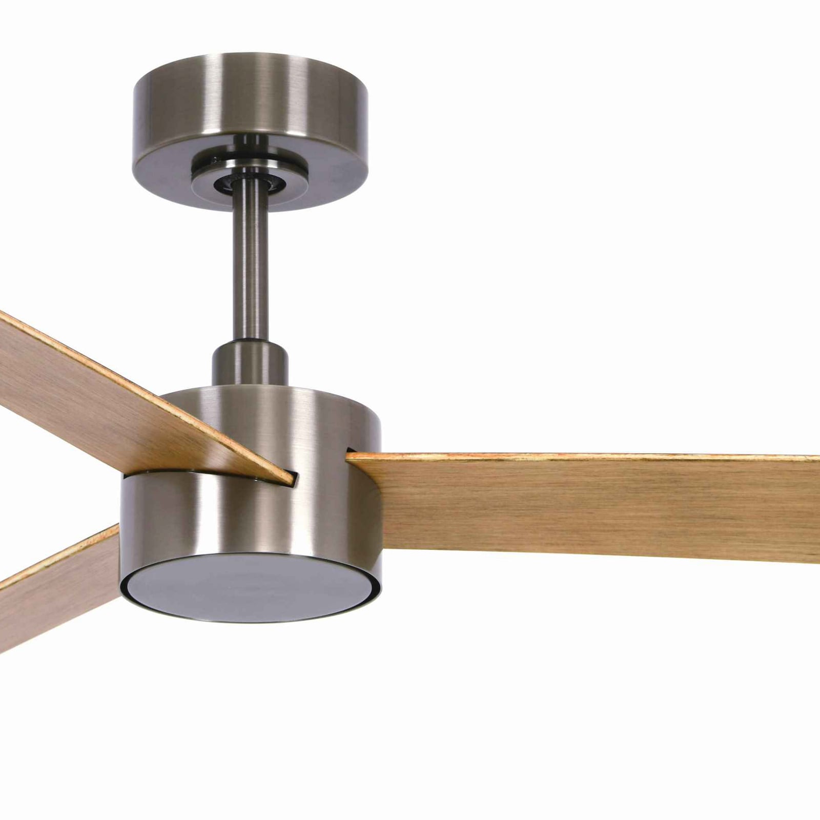 Ventilateur de plafond Licht Climate IV nickel/teck silencieux - Beacon Ventilateur de plafond Licht Climate IV nickel/teck silencieux - Beacon