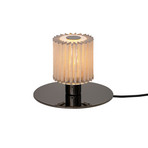 In the Sun 220 Tischleuchte Black/Silver - DCW