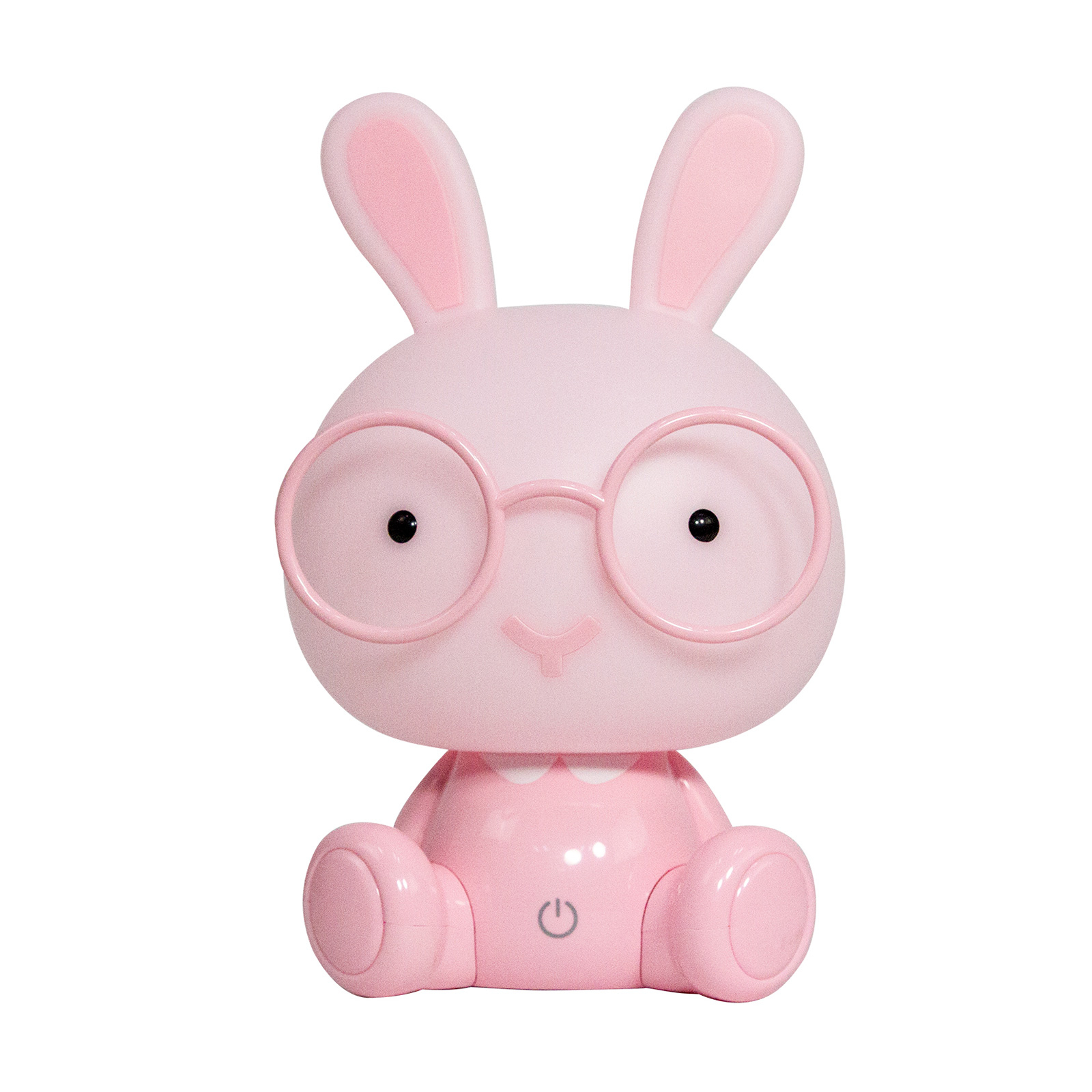Bunny LED asztali lámpa gyerekszobába, rózsaszín