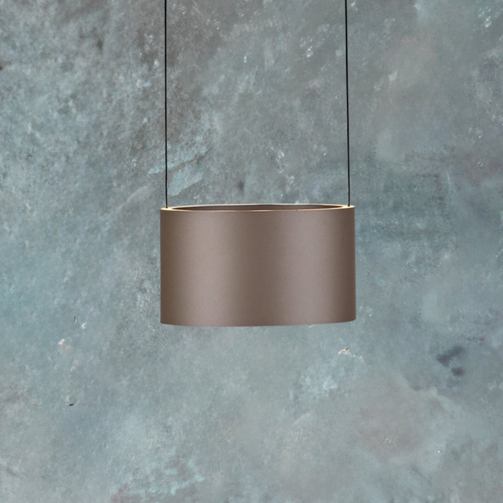Clipse LED-Pendellampe, bronzefarben Ø20cm CCT, 2-flg - PURE Clipse LED-Pendellampe, bronzefarben Ø20cm CCT, 2-flg - PURE