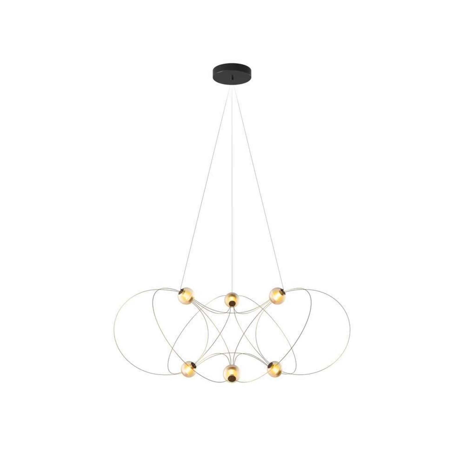 Munari 6 Pendant Gold - DCW