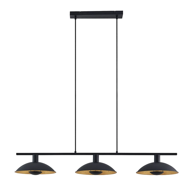 Lindby - Narisara Long Suspension Black/Gold