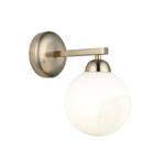 Ramella wall light, antique brass, 1-bulb