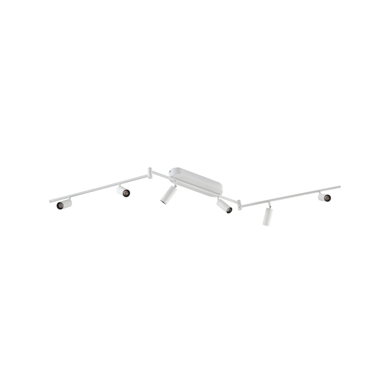 Plafón LED Eldrin de Lindby, 6 luces, focos LED, blanco