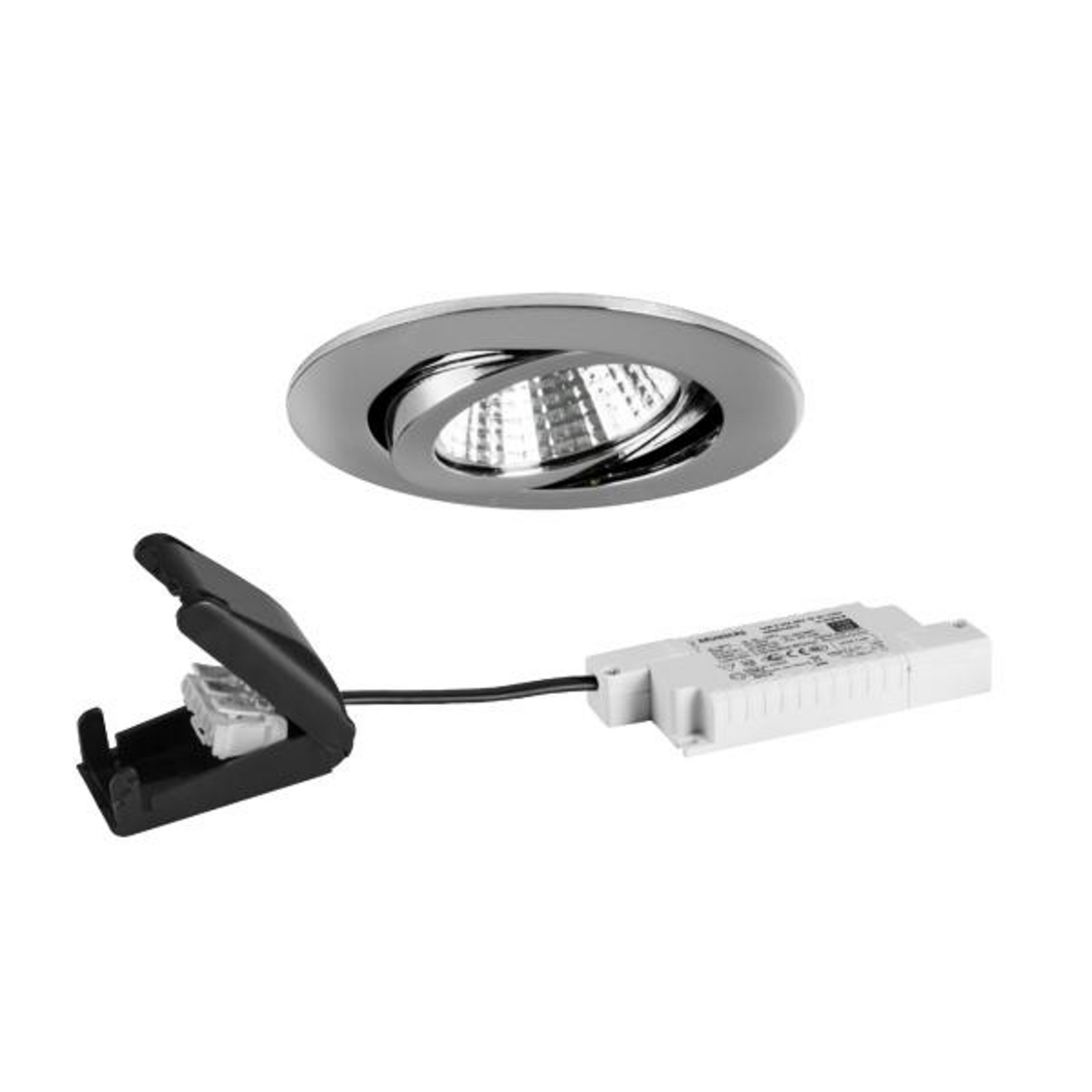 BRUMBERG BB03 encastré RC boîtier chromé