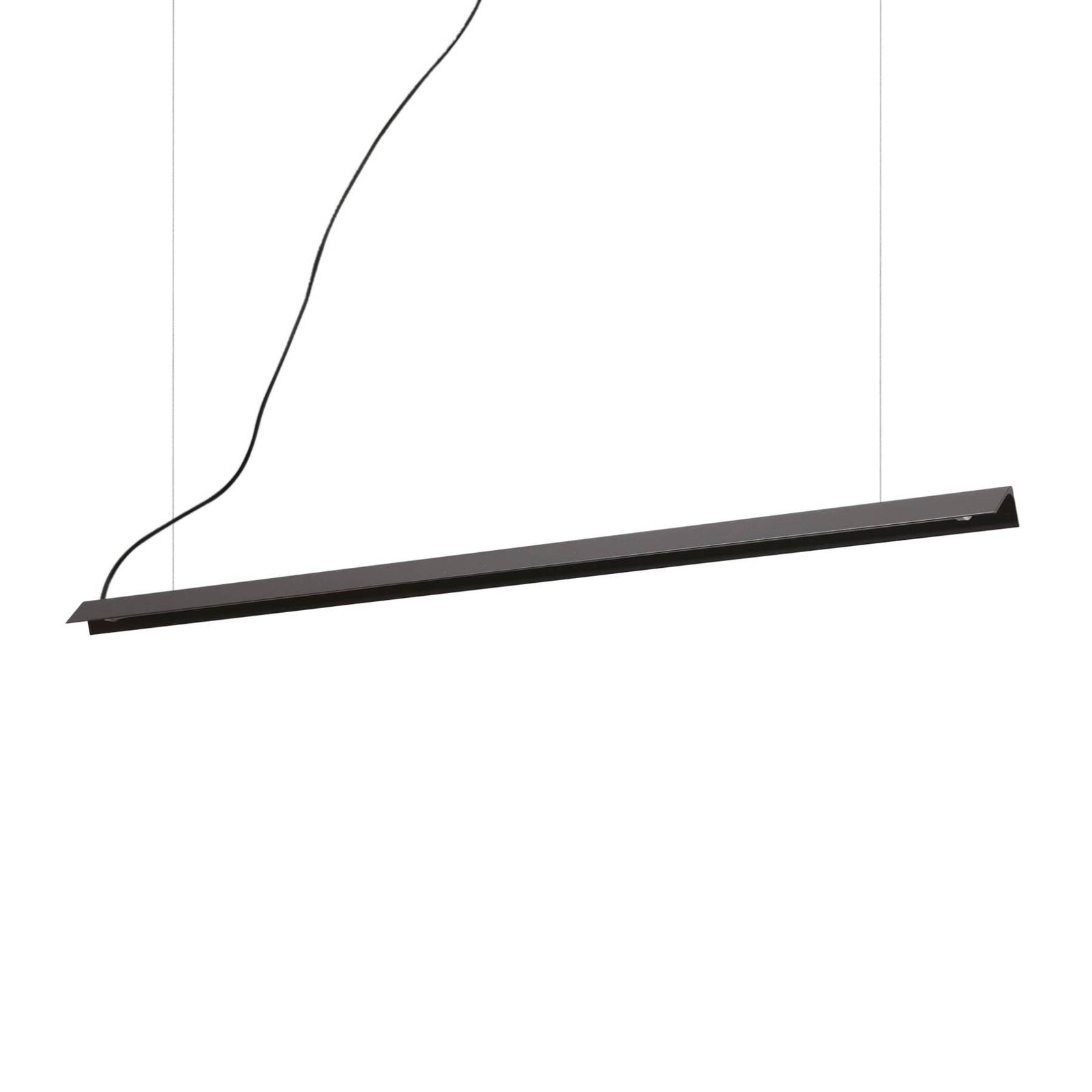 Ideallux Ideal Lux Suspension LED V-Line, noir