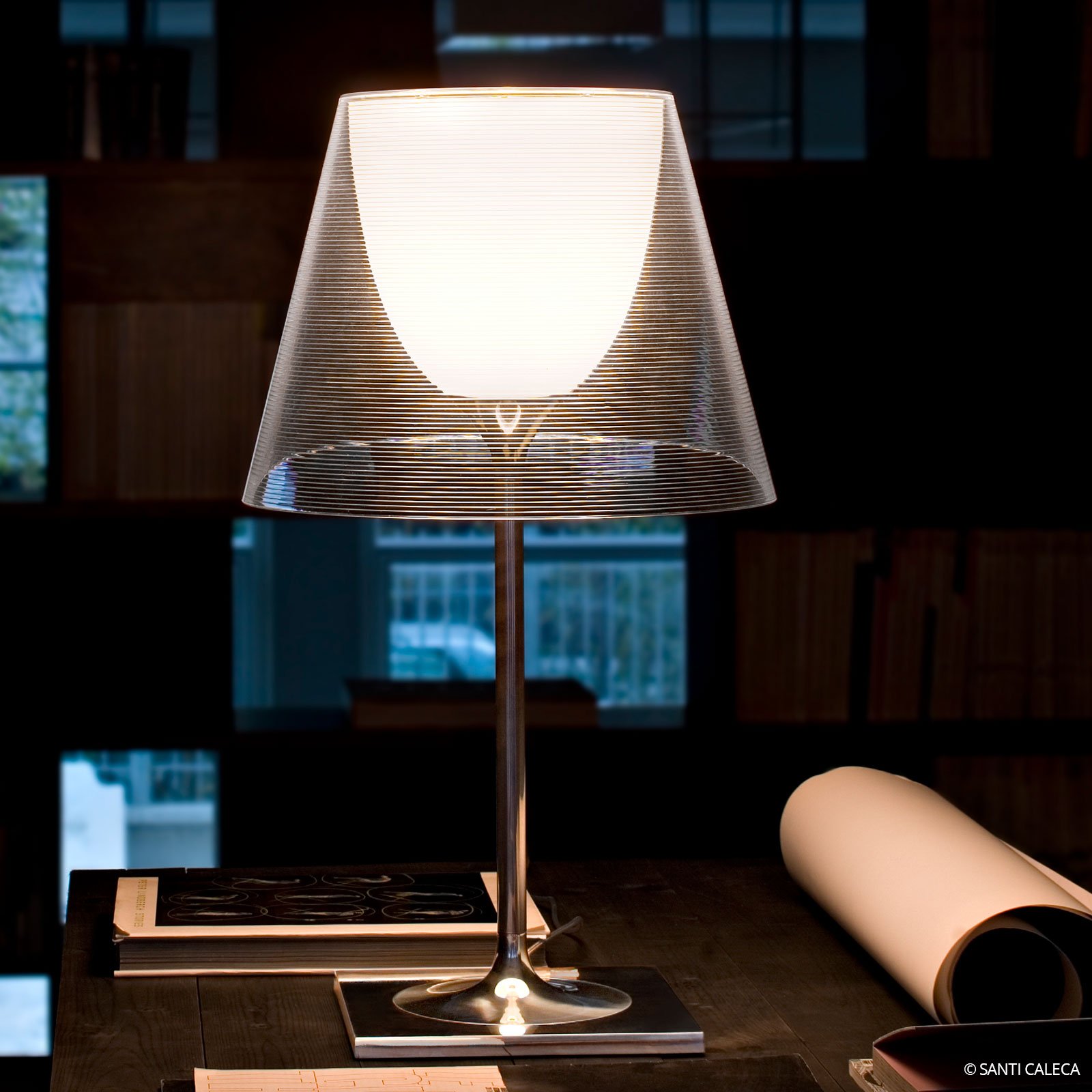 FLOS KTribe T2 lámpara de mesa transparente