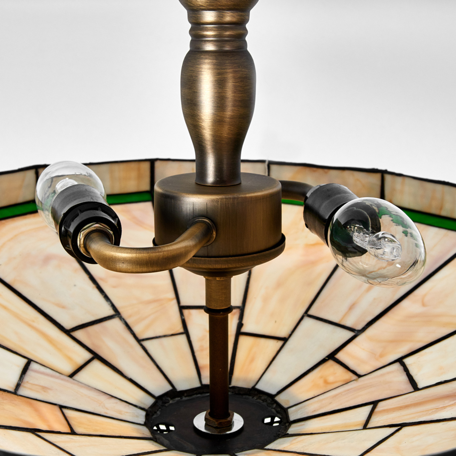 New York - klassische Deckenleuchte, Tiffany-Stil kaufen | Lampenwelt.de