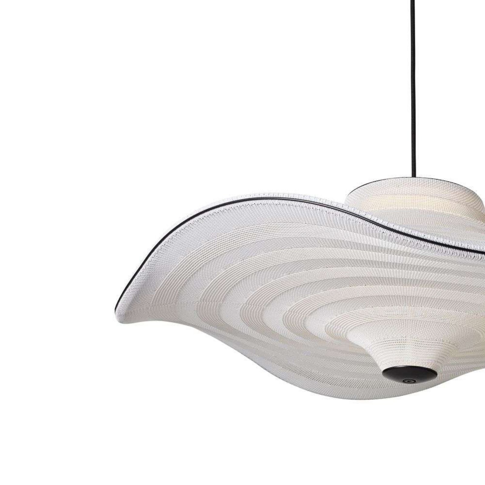 Flying Ø96 LED Lustră Pendul Ivory White - Made By Hand