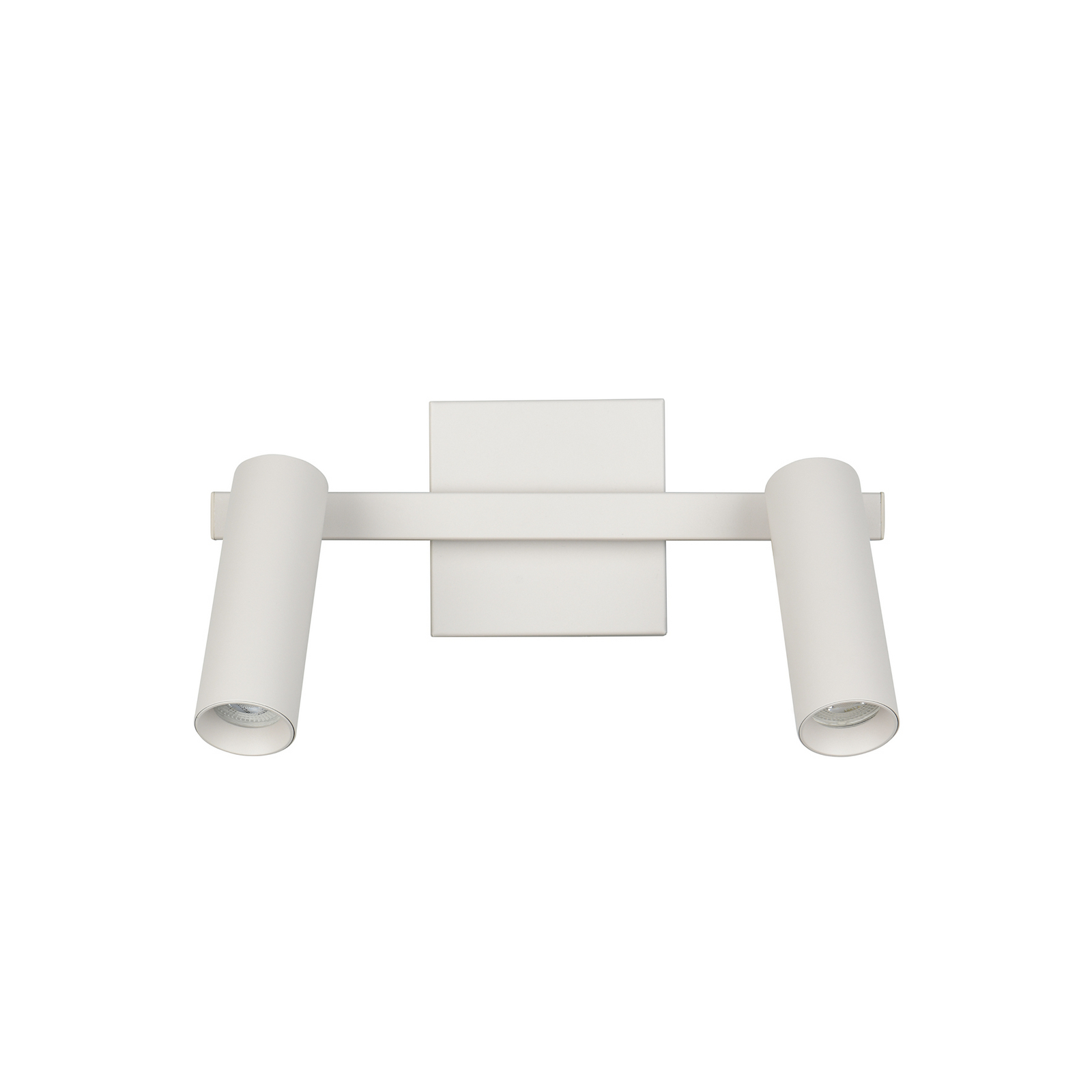 Deckenstrahler Dara, Länge 28 cm, grau, Metall, 2-flg.