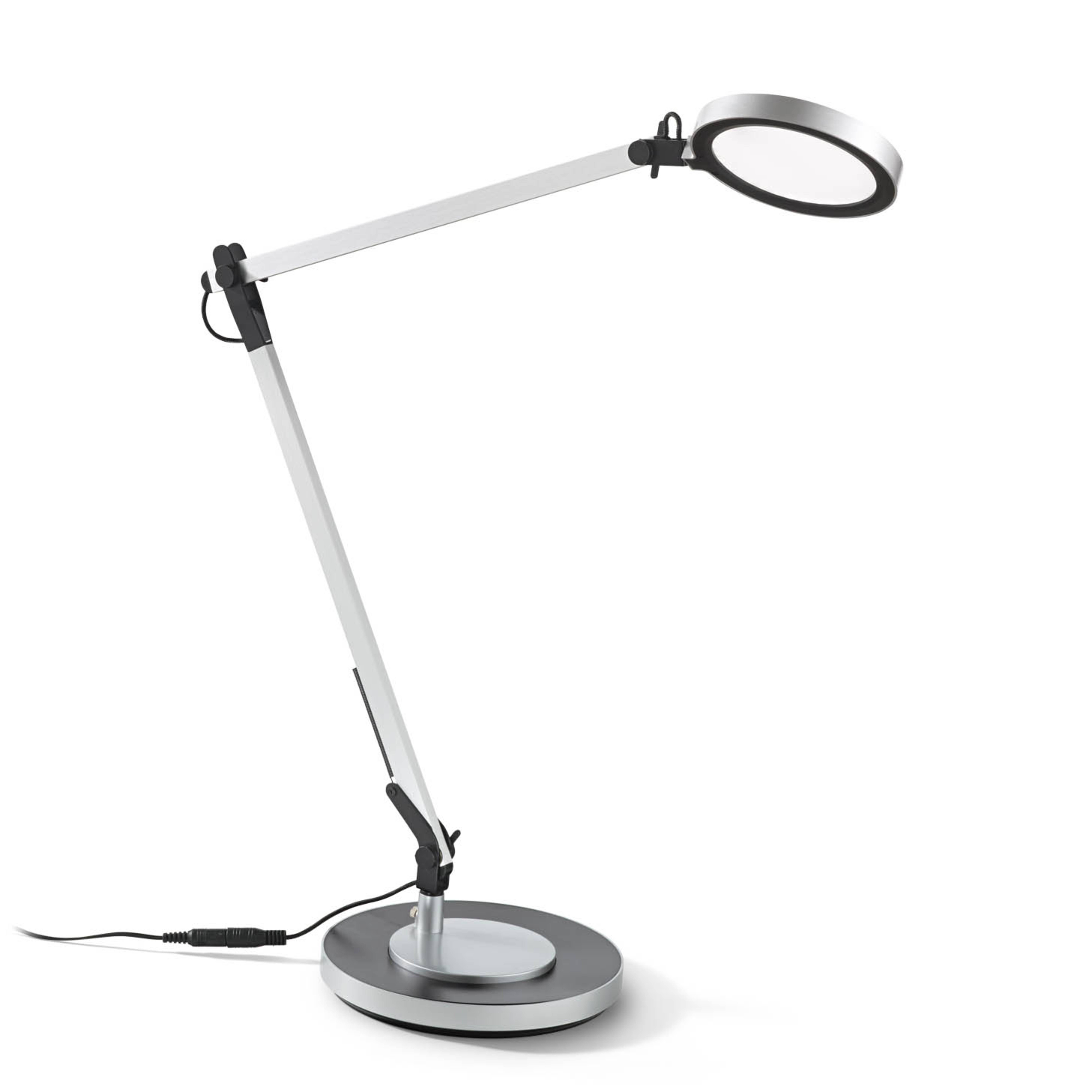 Ideal Lux Futura lámpara de mesa LED aluminio