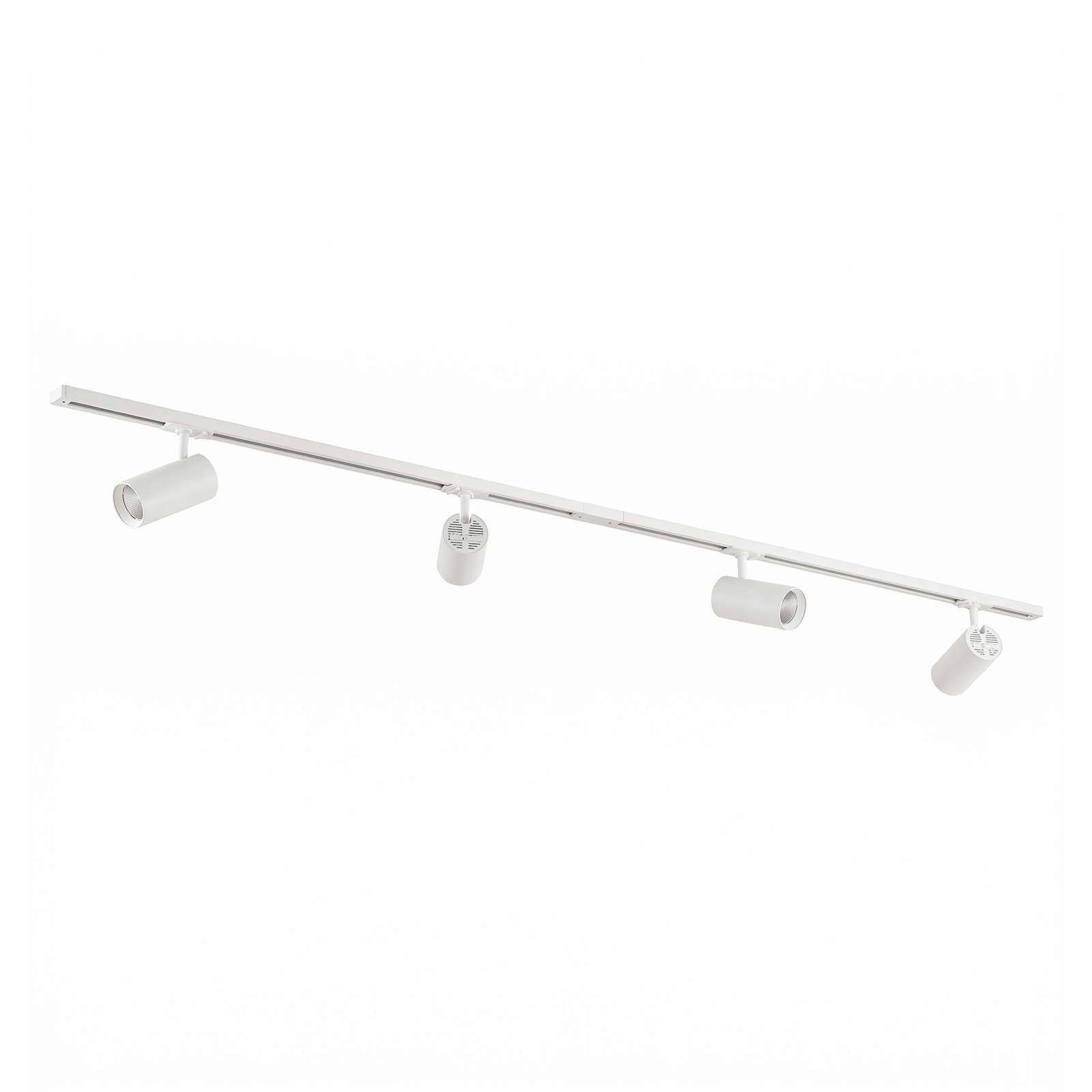 Lindby Linaro sínrendszer, Ø 7 cm, 4 izzós, LED, fehér, CCT Lindby Linaro sínrendszer, Ø 7 cm, 4 izzós, LED, fehér, CCT