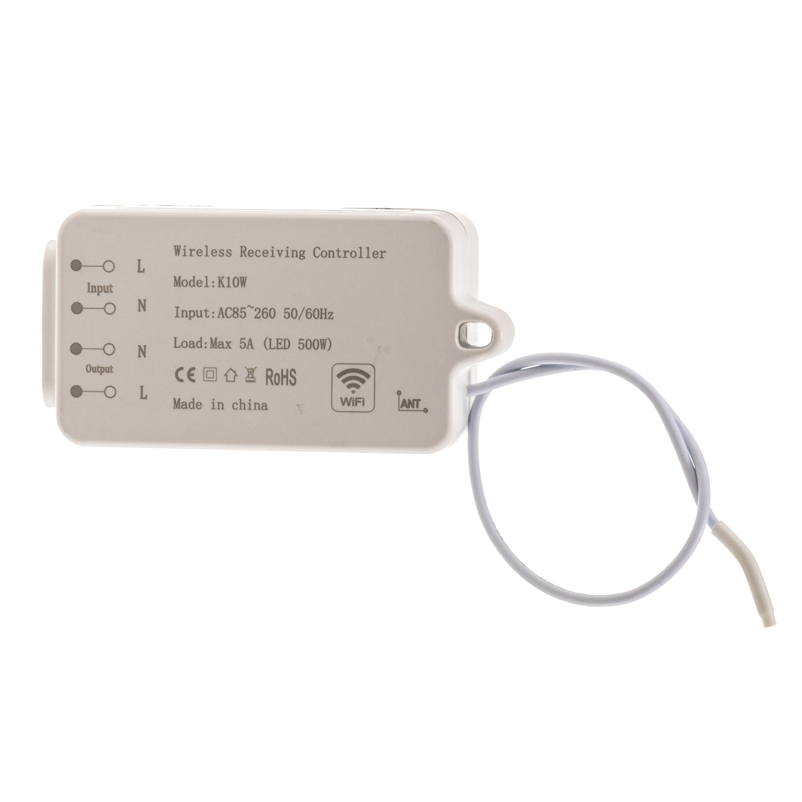 Prios Evasko receptor WiFi botón pared inalámbrico