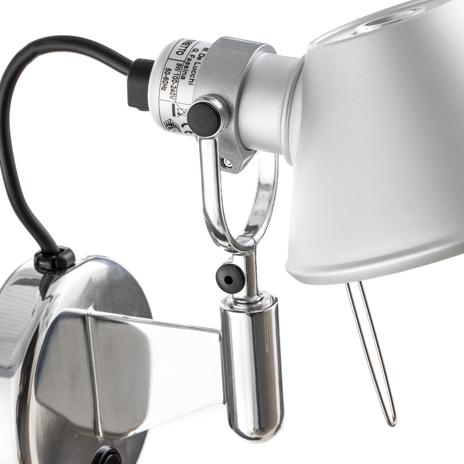 Artemide Tolomeo Micro Faretto -seinälamppu 3000 K