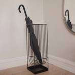 AYTM umbrella stand Curva, black, height 56 cm, steel