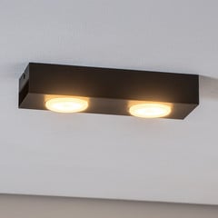 Downlight Ian en negro, 2 luces
