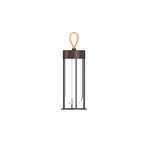 FLOS In Vitro Unplugged LED-Leuchte braun 3000K