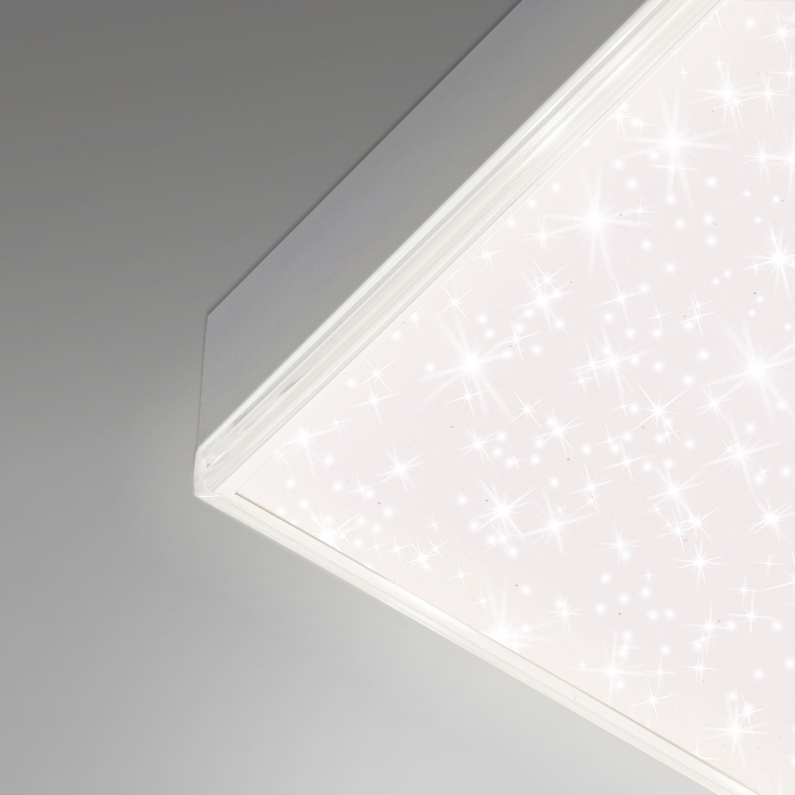 Frameless LED starry sky CCT, 30 x 30 cm