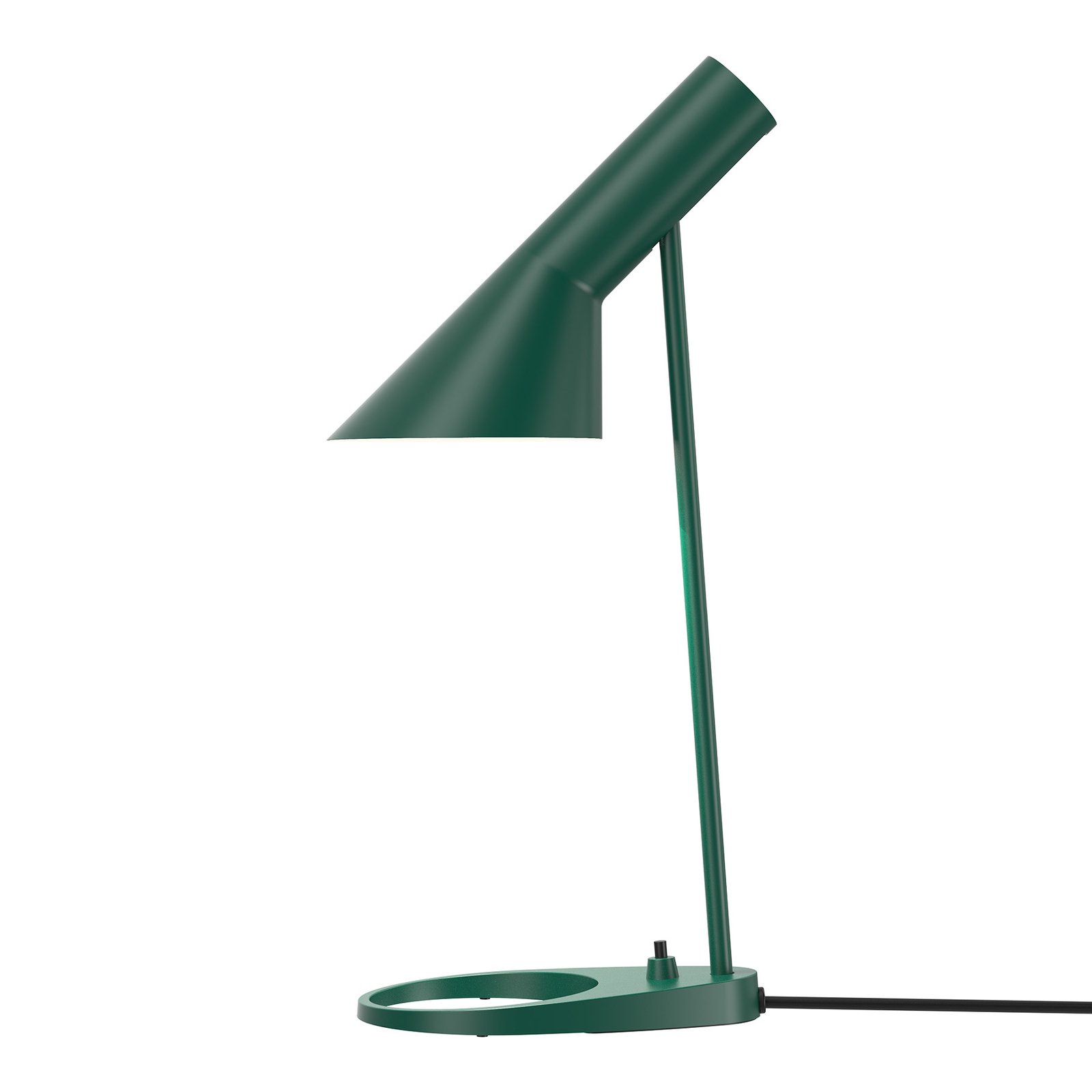 Louis Poulsen AJ Mini stolna lampa, tamno zelena