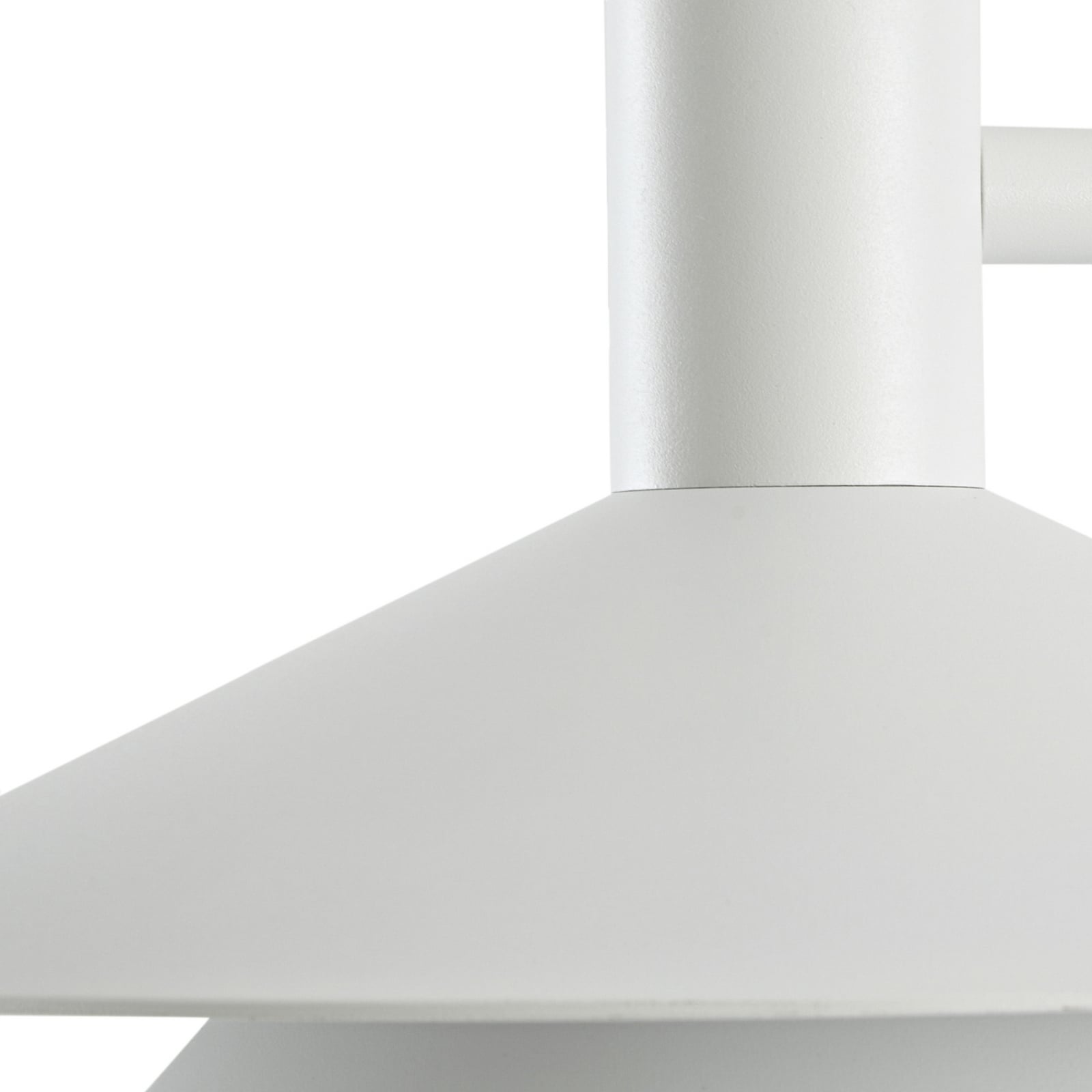 Montaro LED-Wegeleuchte, weiß, 100 cm, Sensor, Aluminium, IP54 - Lucande