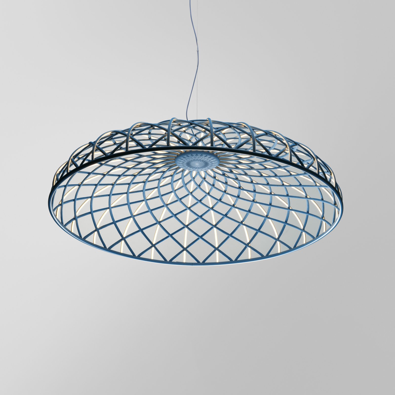 FLOS LED-Hängeleuchte Skynest, Ø 90,4 cm, Kunststoff