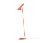 Designová stojací lampa Louis Poulsen AJ, oranžová