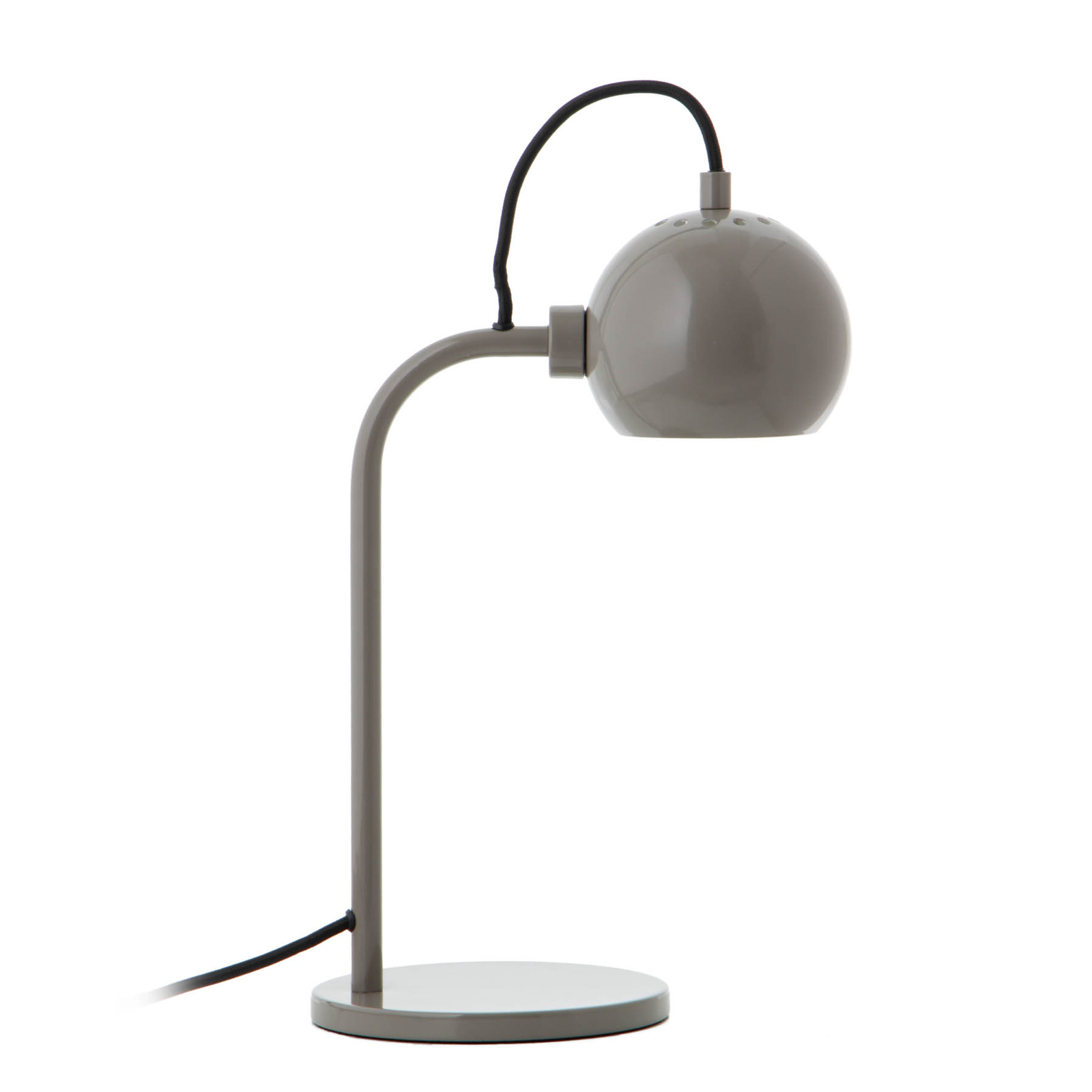 FRANDSEN Ball Single asztali lámpa, sötétszürke színben