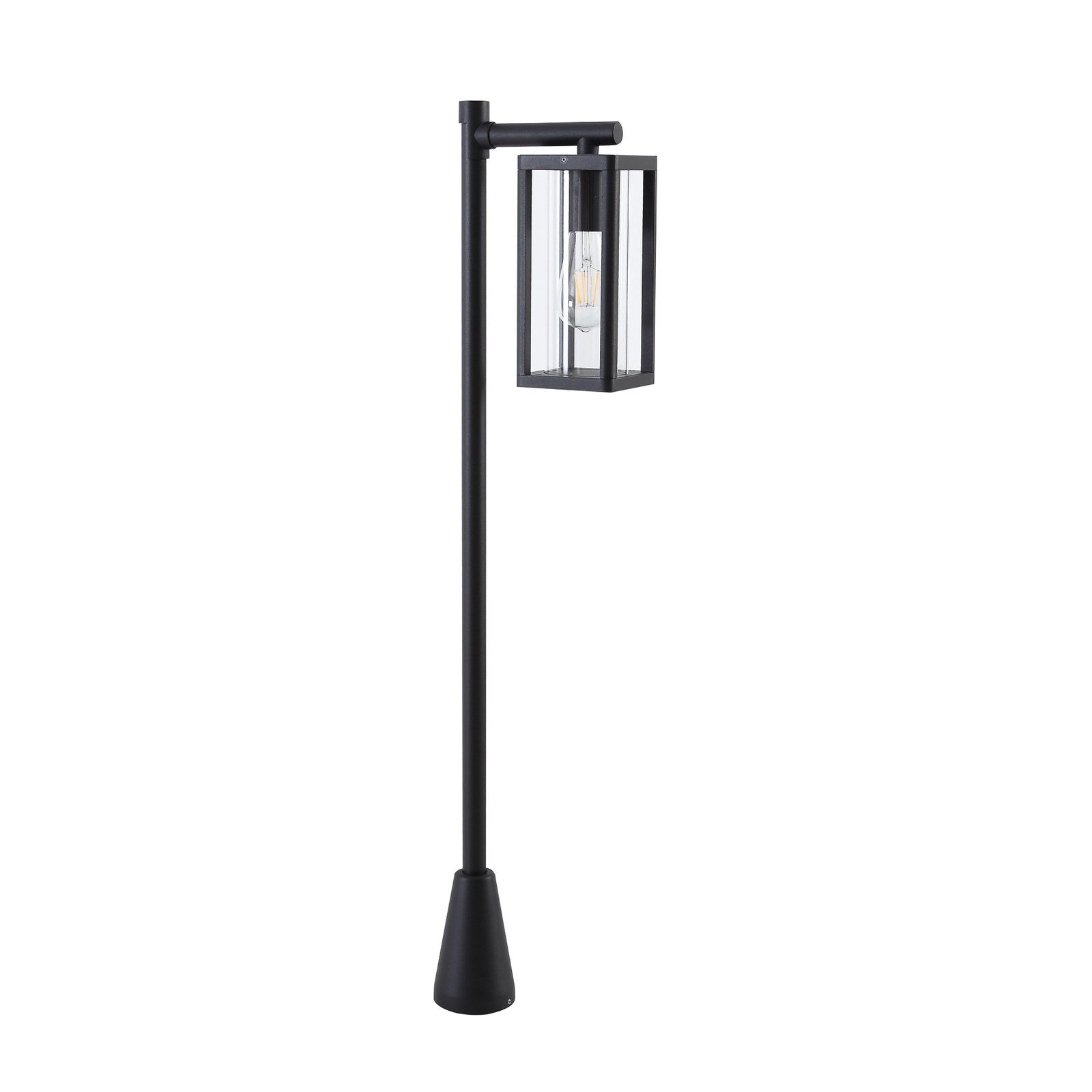 Siveta 1 Lampadaire de Parc H100 Noir - Lucande