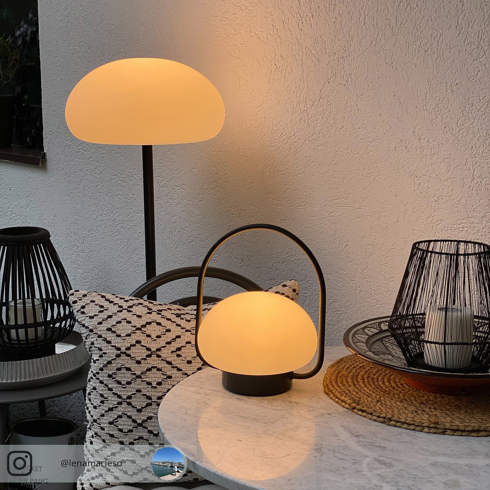 Sponge 34 Floor Lamp Black/White - Nordlux