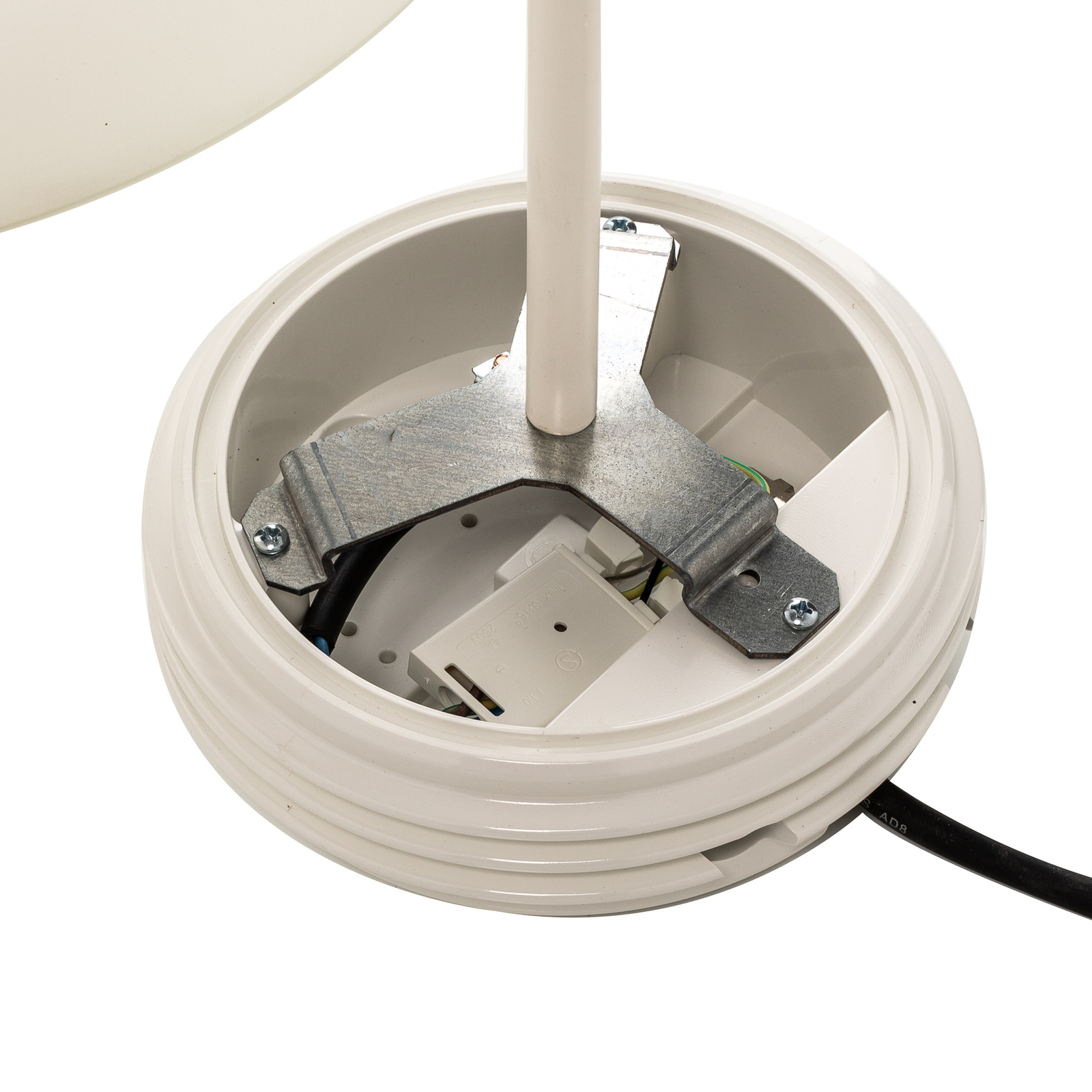 White PEGGY designer floor lamp for outdoors, E27