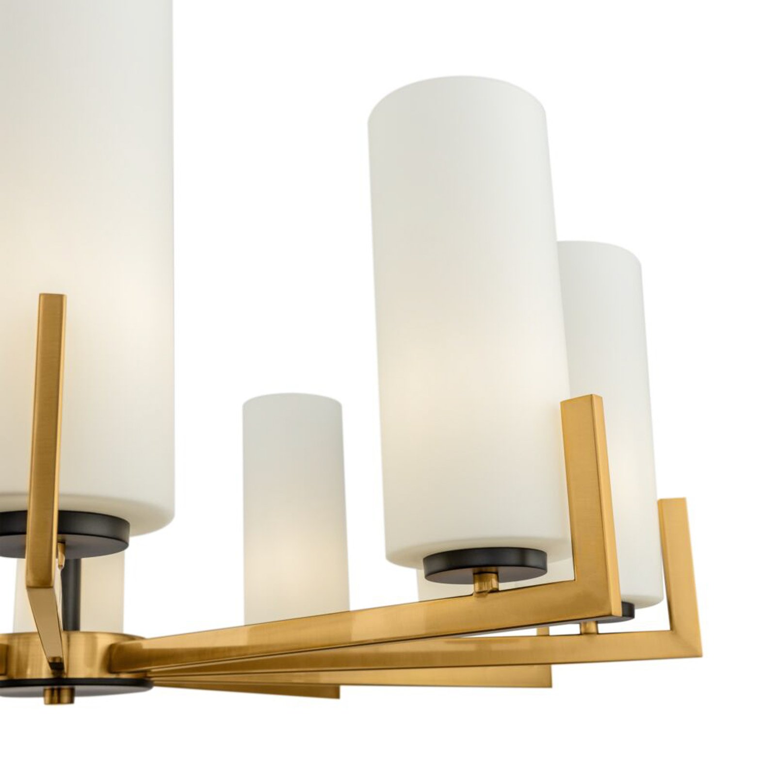 Maytoni kroonluchter Fortano, 10-lamps, glas, E27