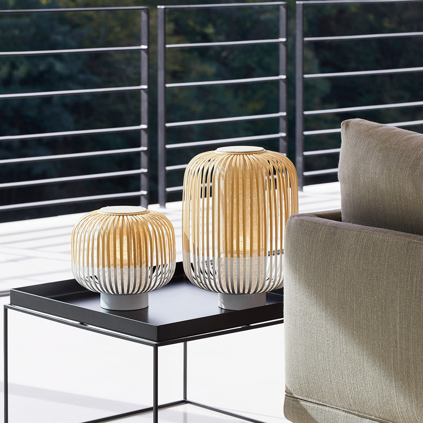 Forestier Bamboo Light Bamboo table lamp