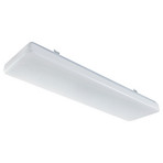 MEGAMAN Bruno LED ceiling light, 60 cm, 23 W, IP44, white
