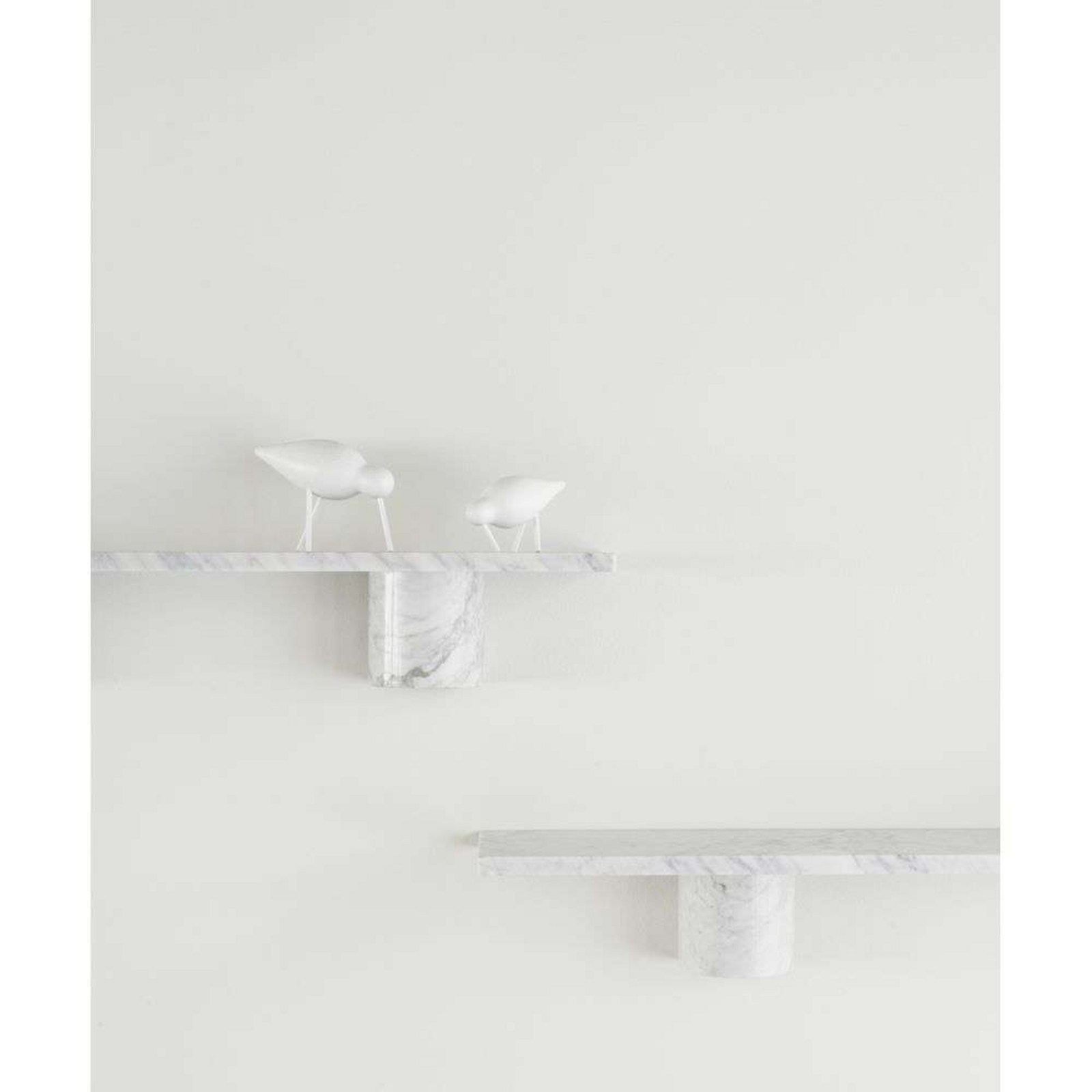 Sten Shelf L80 Alb Marmură - Normann Copenhagen