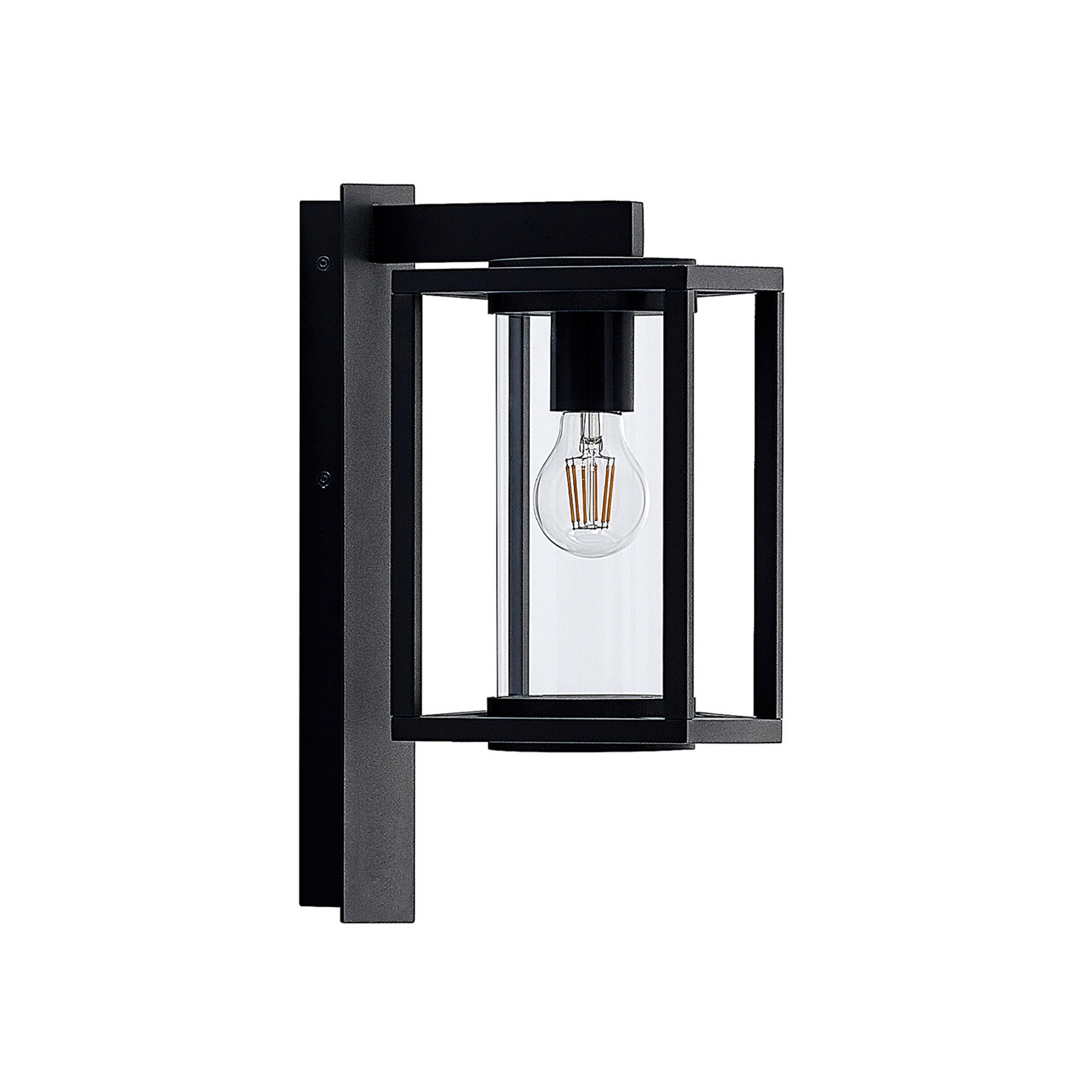 Ferda Down buitenwandlamp IP44 Graphite - Lucande