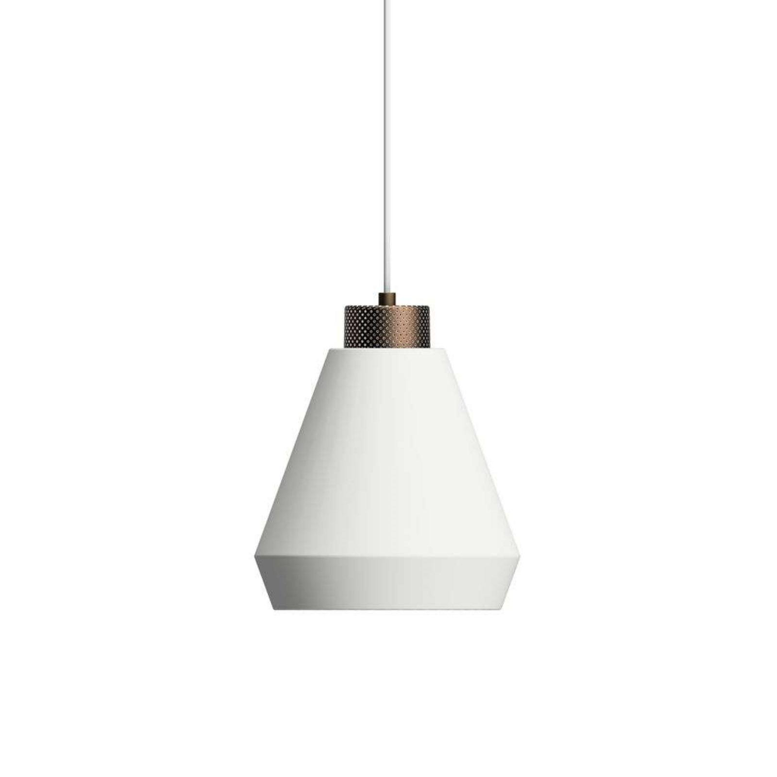 Edge Závěsná Lampa Medium White - Herstal