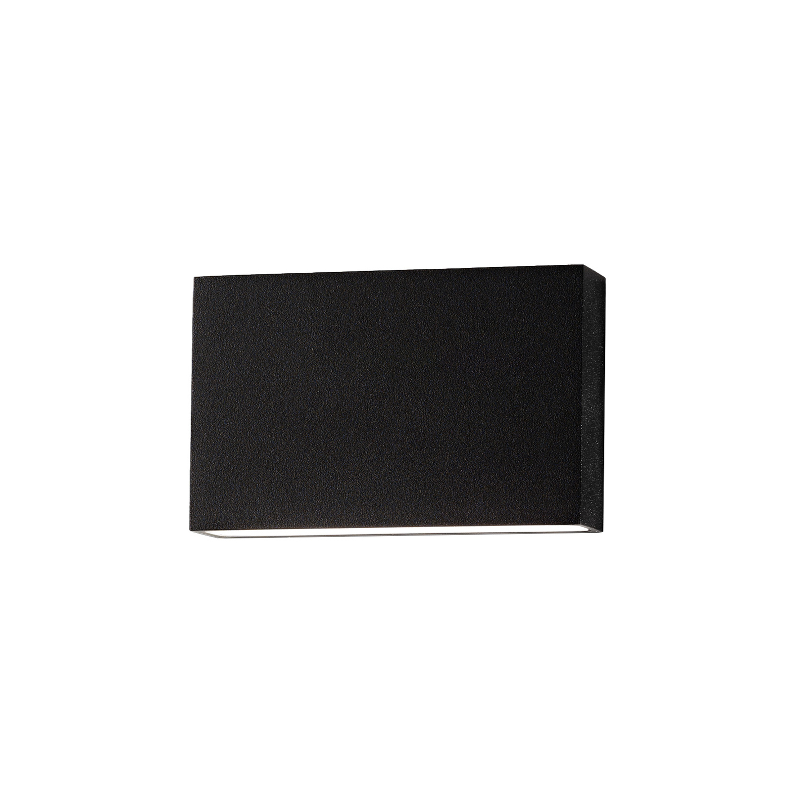 Egger Applique d'extérieur LED Flatbox noir 11x7 cm Aluminium