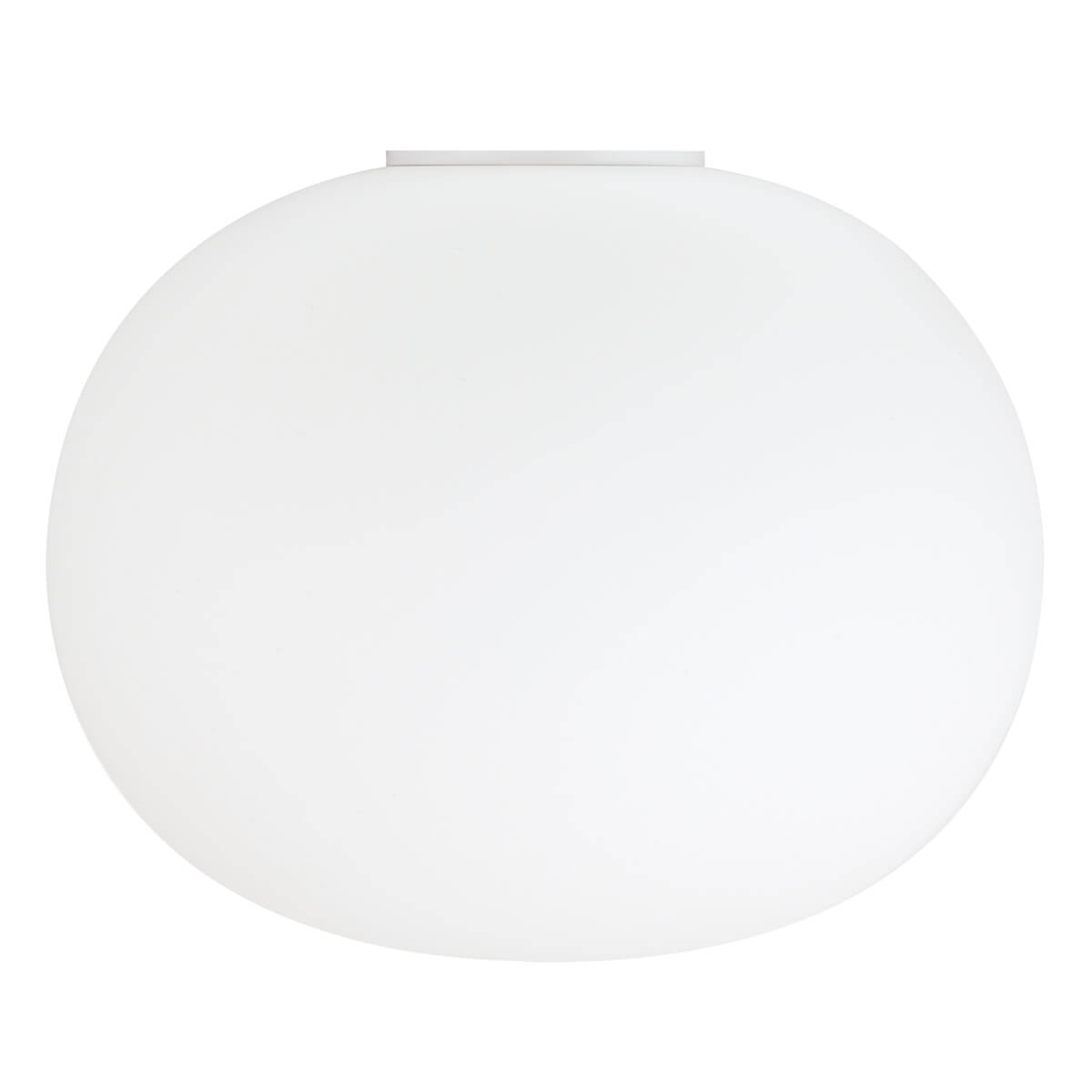 Flos Spherical ceiling light GLO-BALL 45 cm, for Living / Dining Room, Glass, steel, E27, energy efficiency: E, H: 36 cm