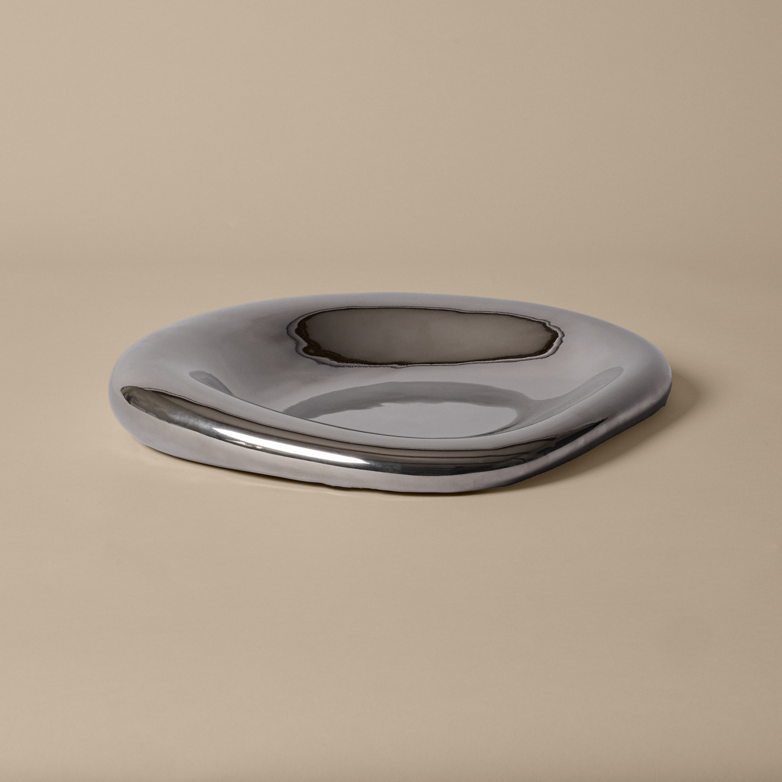 Bellure Servierschale, silber galvanisiert - ferm LIVING