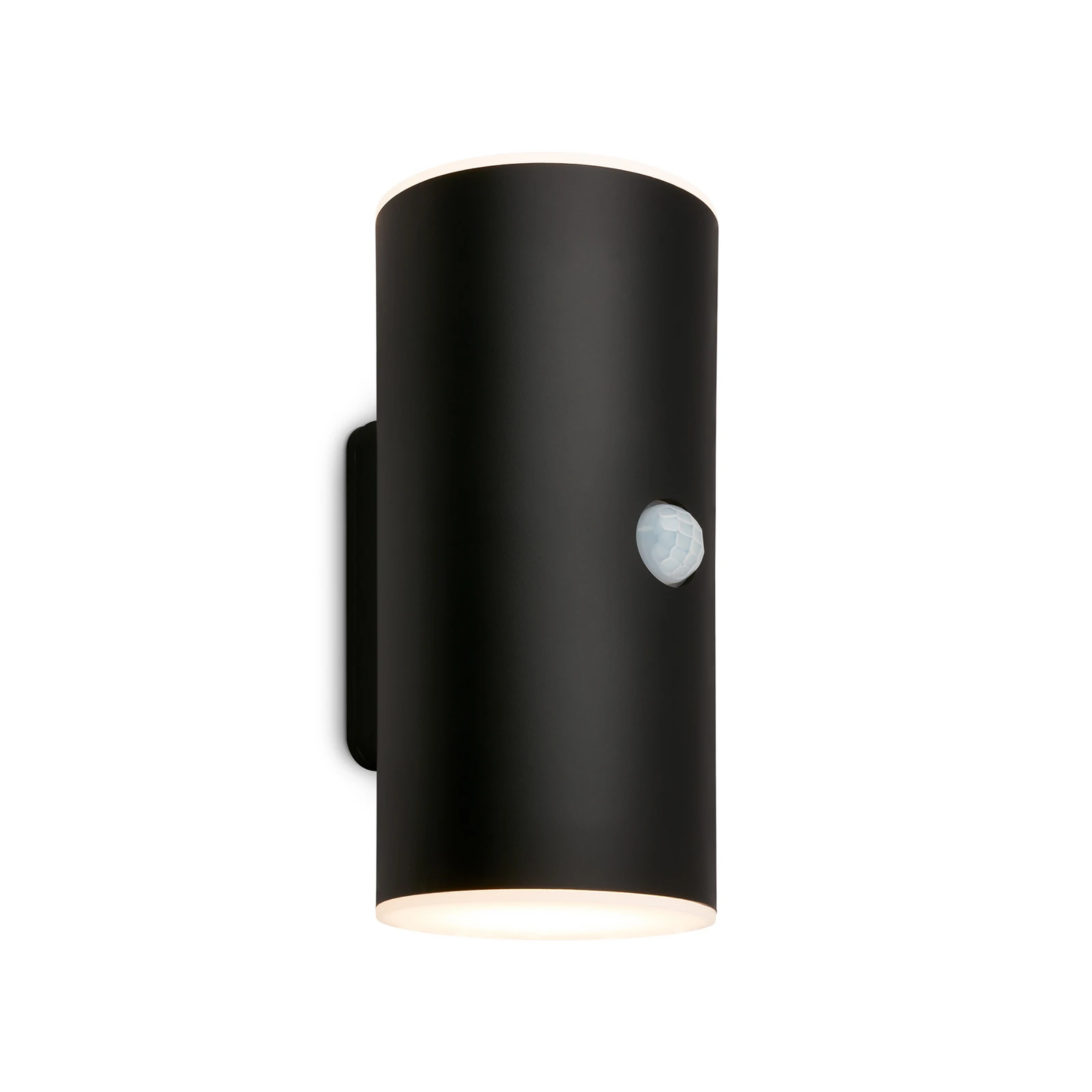 Applique d'extérieur LED rechargeable 3787015, noire, détecteur de mouvement,