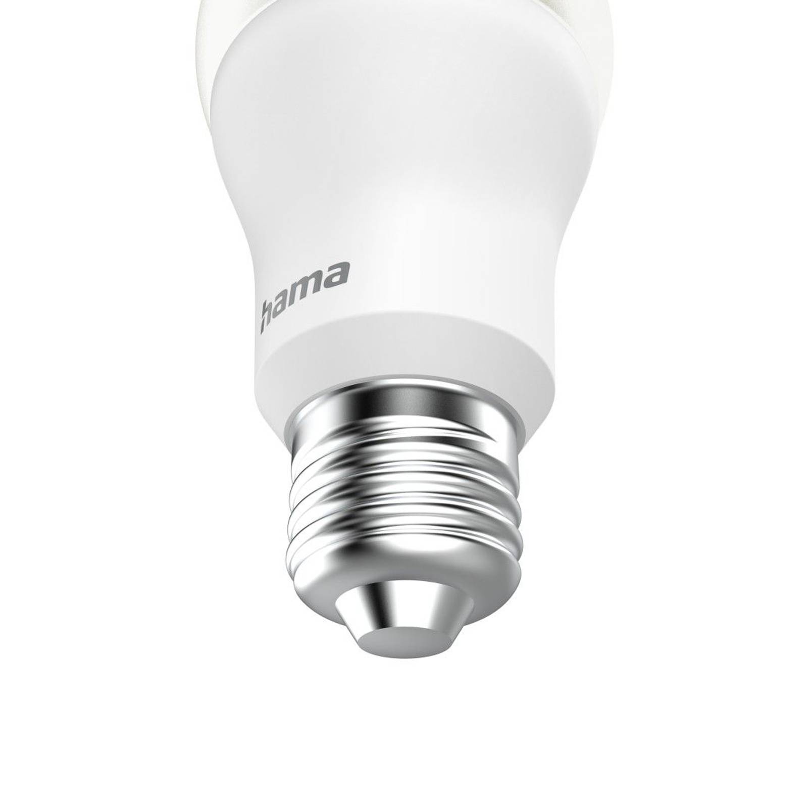 Levně Hama Smart LED žárovka čirá E27 A60 WLAN Matter 9W RGBW